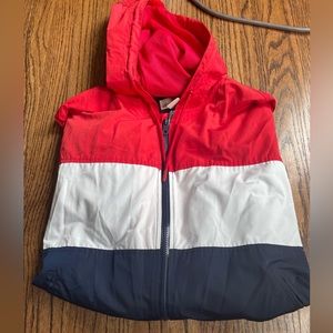 Men’s XL H&M windbreaker in red, white and blue